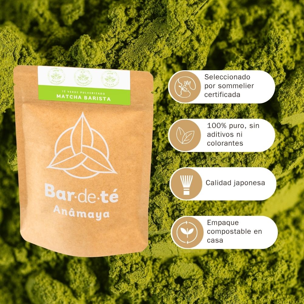 Carta de té para cafeterías