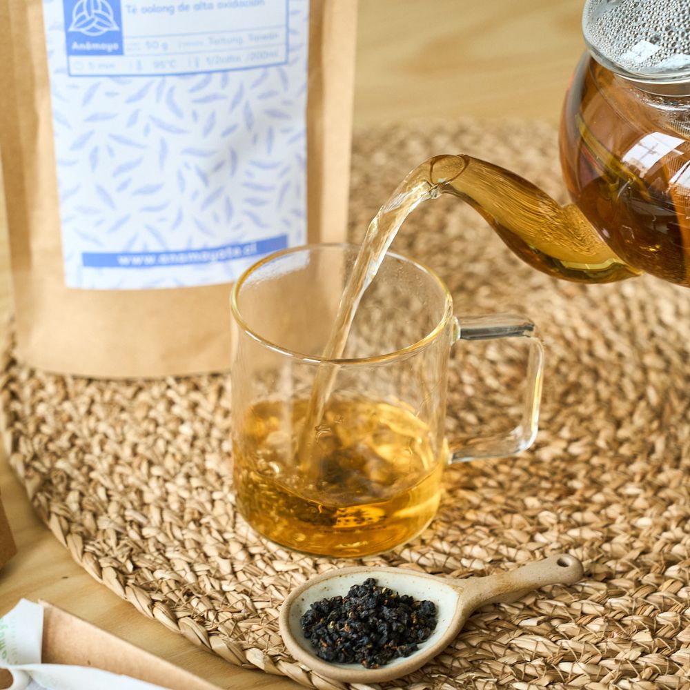té de alta gama oolong de alta oxidación