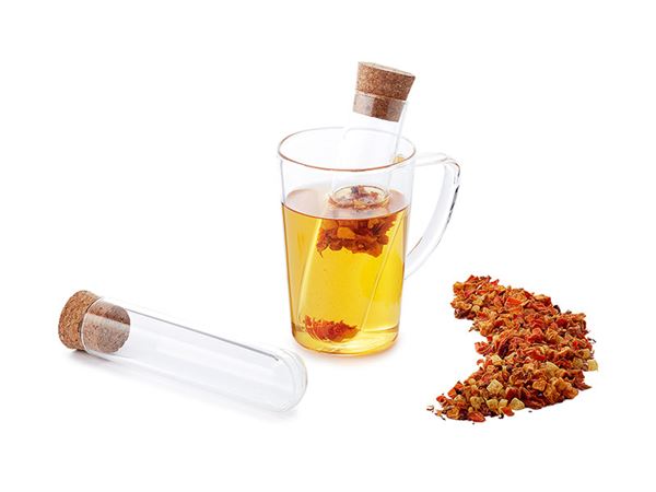 Infusor de té tubo de ensayo