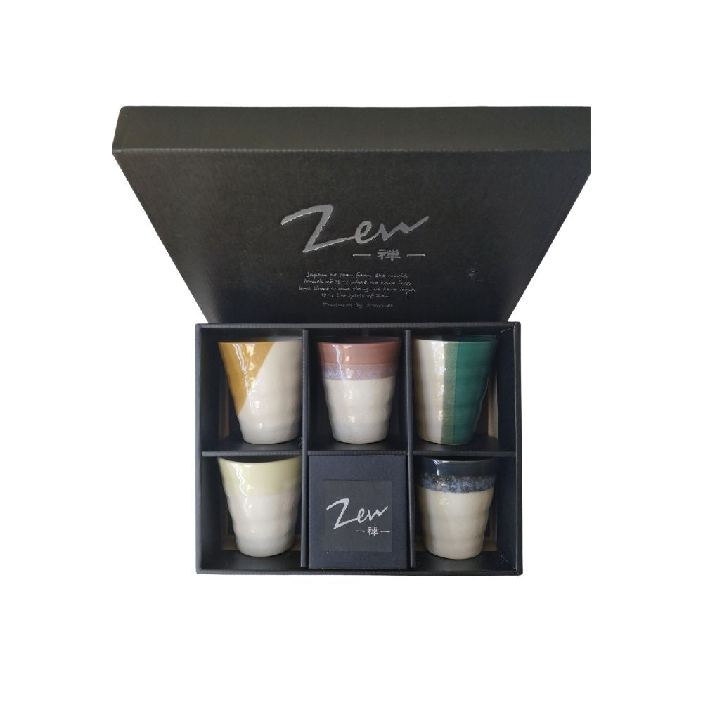 cuencos para el té en caja de regalo