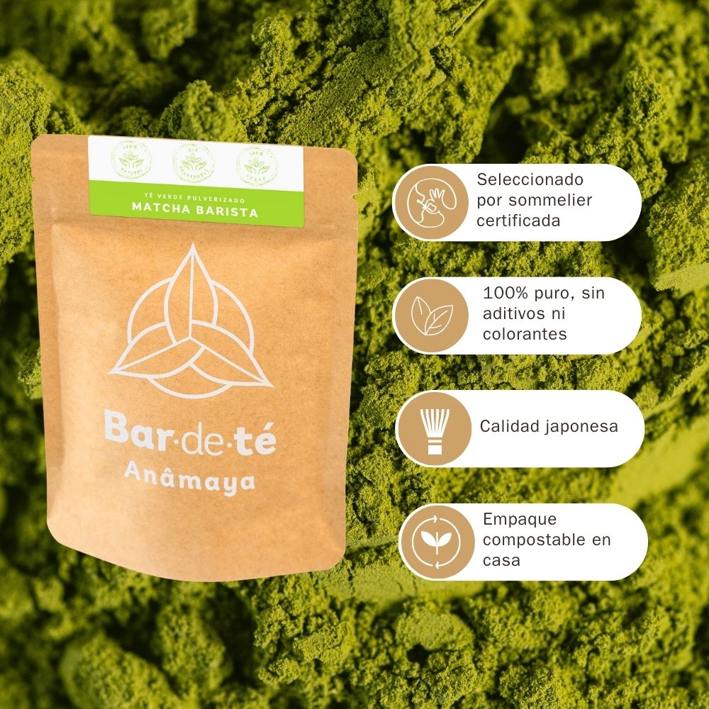atributos matcha barista