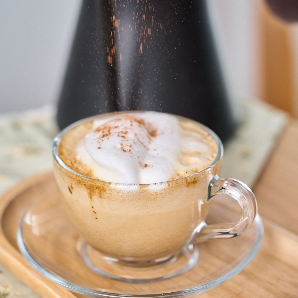 masala chai latte caliente