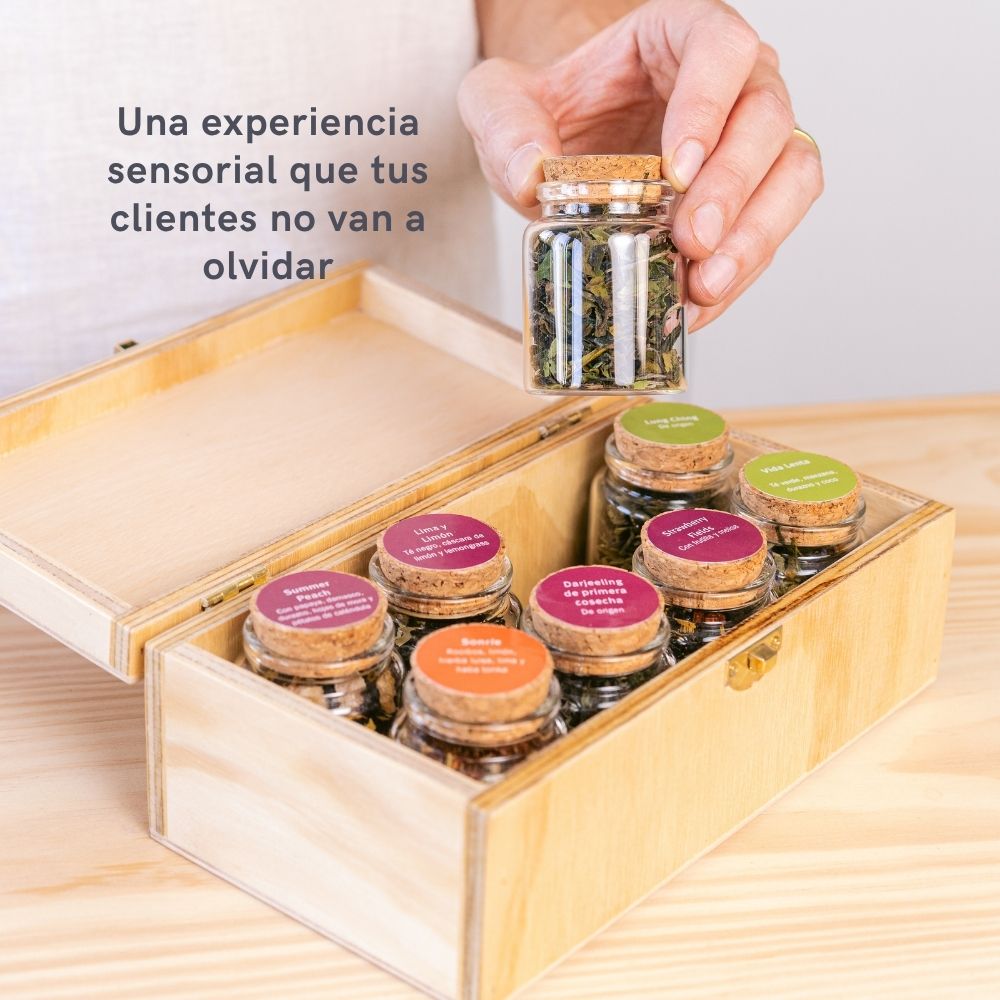 Carta de té para cafeterías
