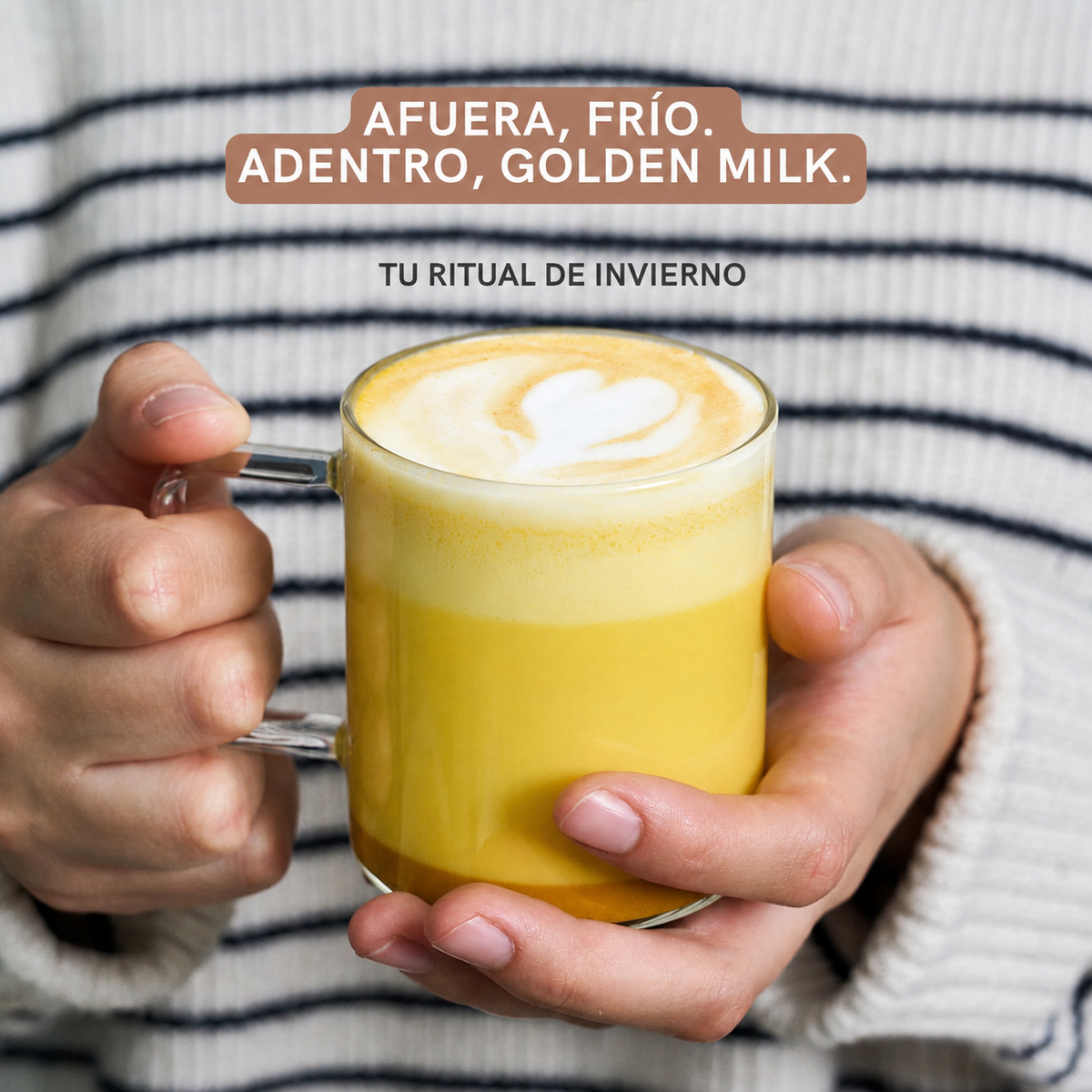 Golden Milk - Leche dorada - 100% Natural - Sin Azúcar ni Lácteos