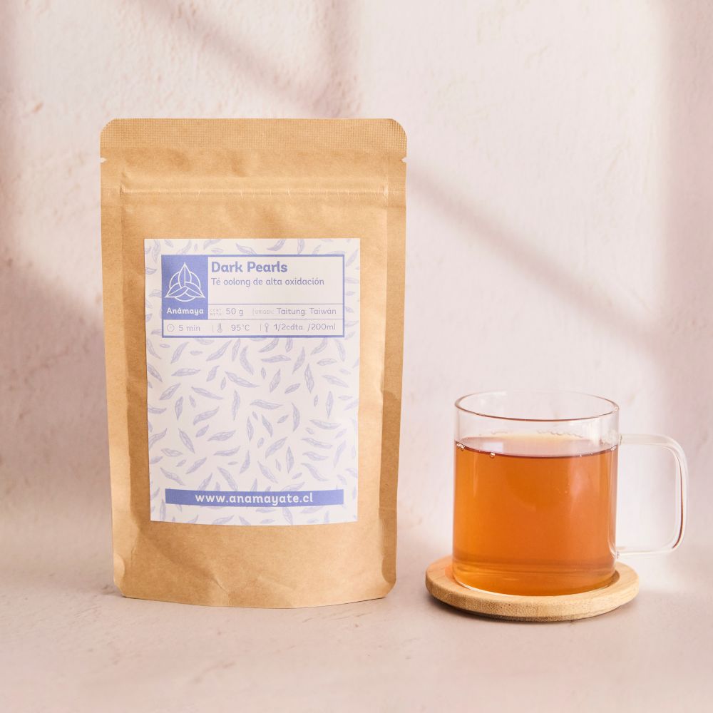 Té azul dark pearls