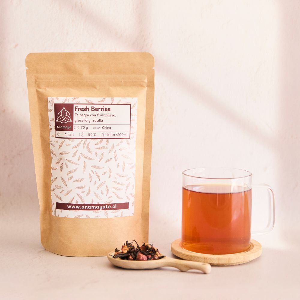 Té negro fresh berries