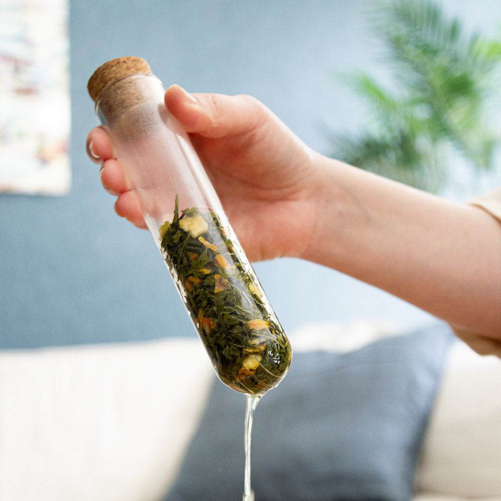 infusor tubo borosilicato