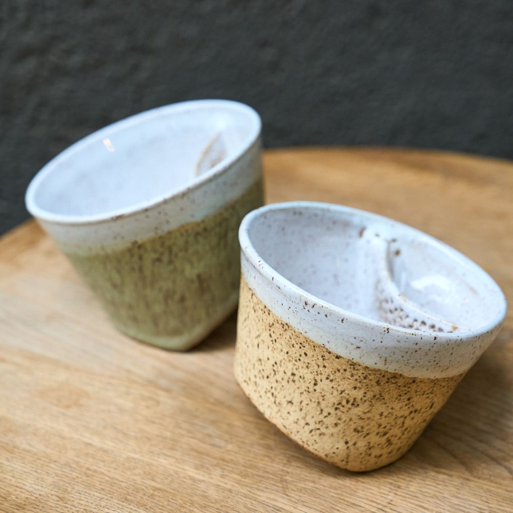 Taza Sensorial de Cerámica Gres