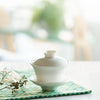 Gaiwan de porcelana blanco 2